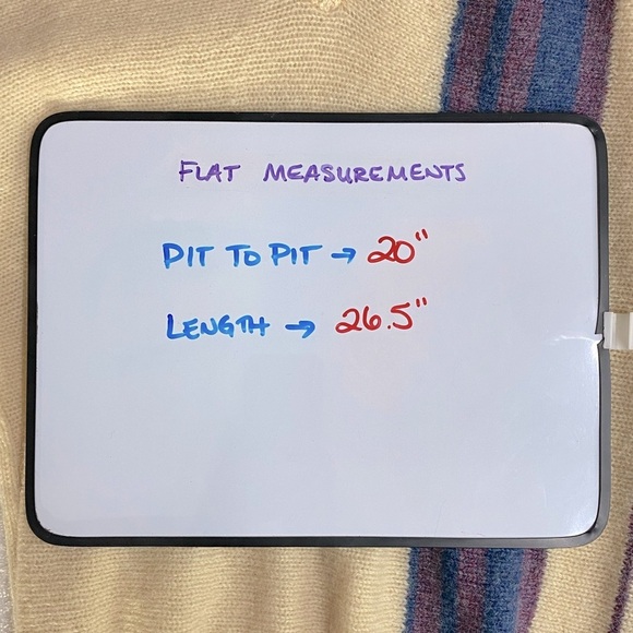 Vintage Wolsey Cream Purple Blue Wool Knit Pullover V Neck Sweater S - Picture 14 of 14